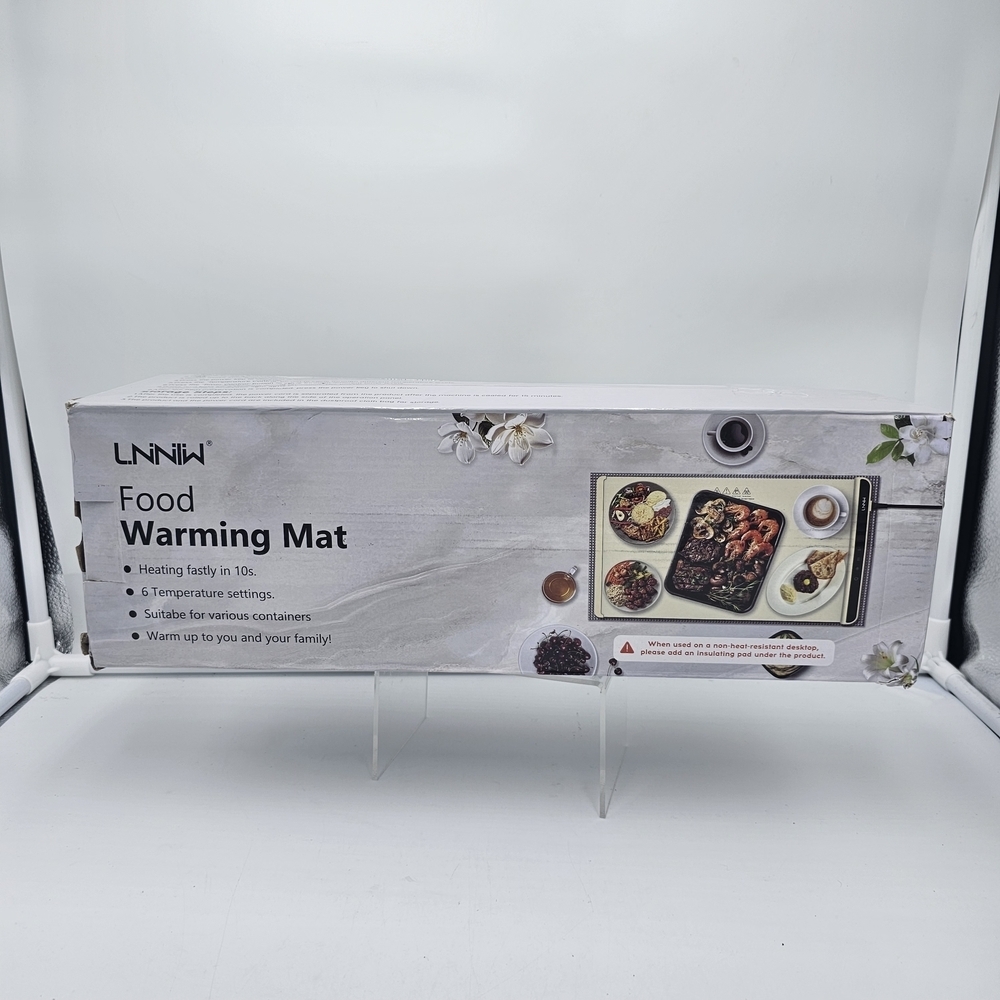 Electric Foldable Food Warming Mat 26x15 – Timer & Temp Control -New Open Box - Picture 3 of 5